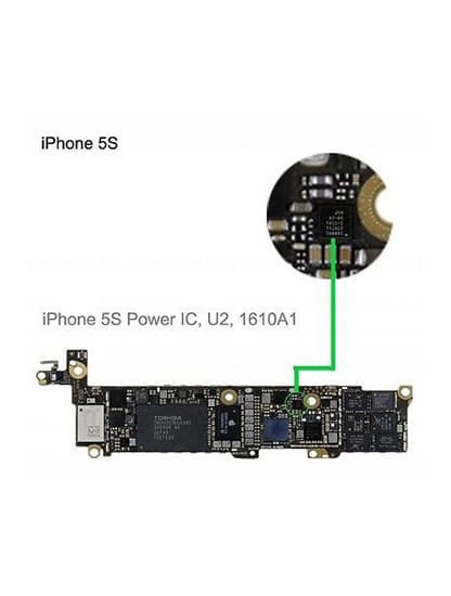 Tristar U2 Charging IC Compatible For iPhone 5C / 5S / iPad Air / iPad Mini 2 / iPad Mini 3 (1610A1) (10 Pack)
