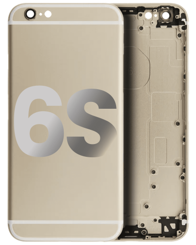 Back Housing Compatible For iPhone 6S (GENERIC) (Gold)