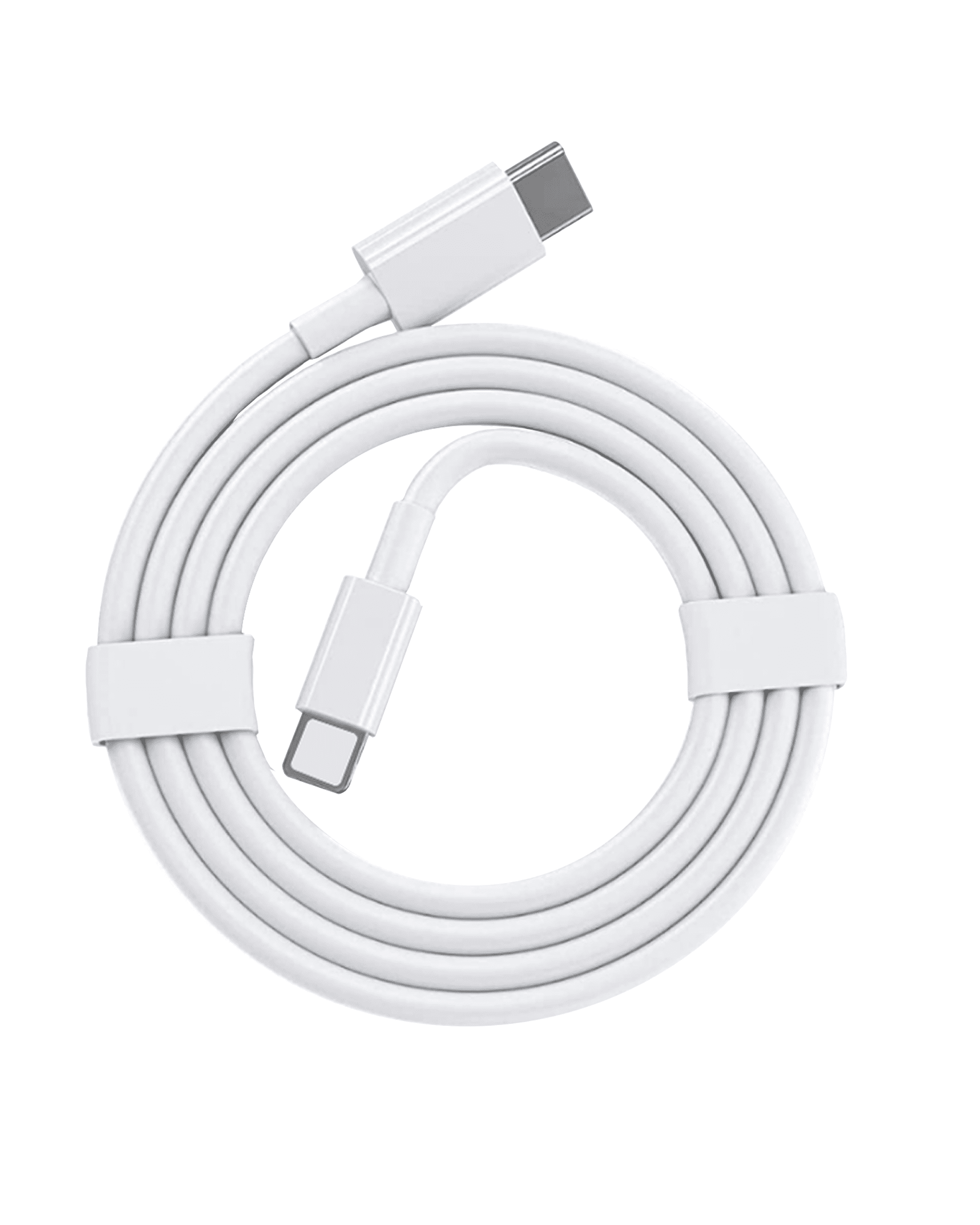 USB-C To Lightning Cable (3ft.) For iPhone / iPad / iPod (Used OEM Pull) (Bulk Pack) (10 Pack)
