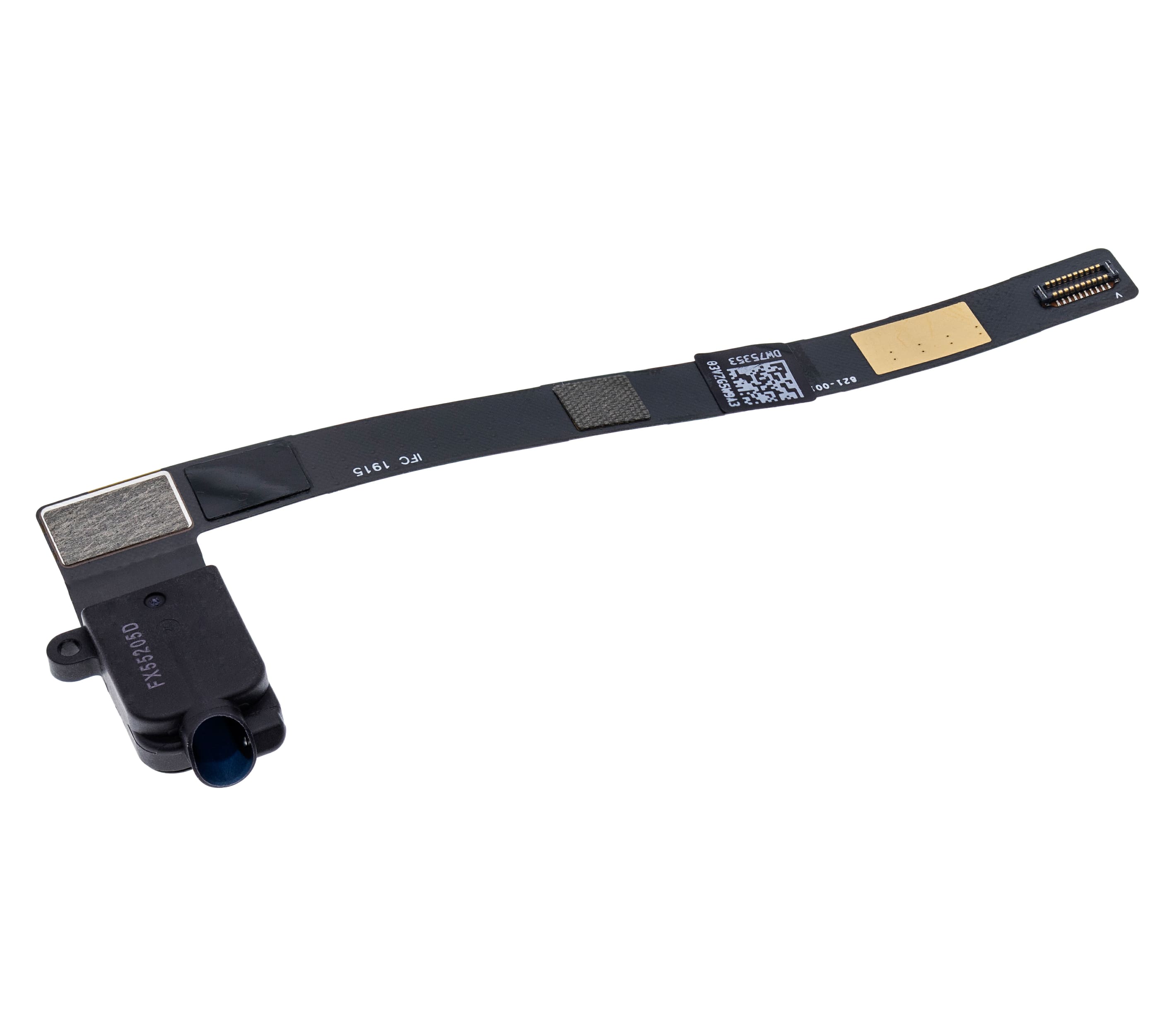 Headphone Jack With Flex Cable Compatible For iPad Mini 4 (WiFi Version) (Black)
