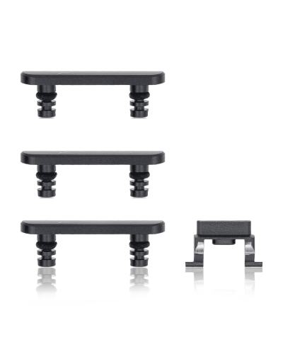 Hard Buttons (Power / Volume / Switch) Compatible For iPhone 8 (Space Gray)