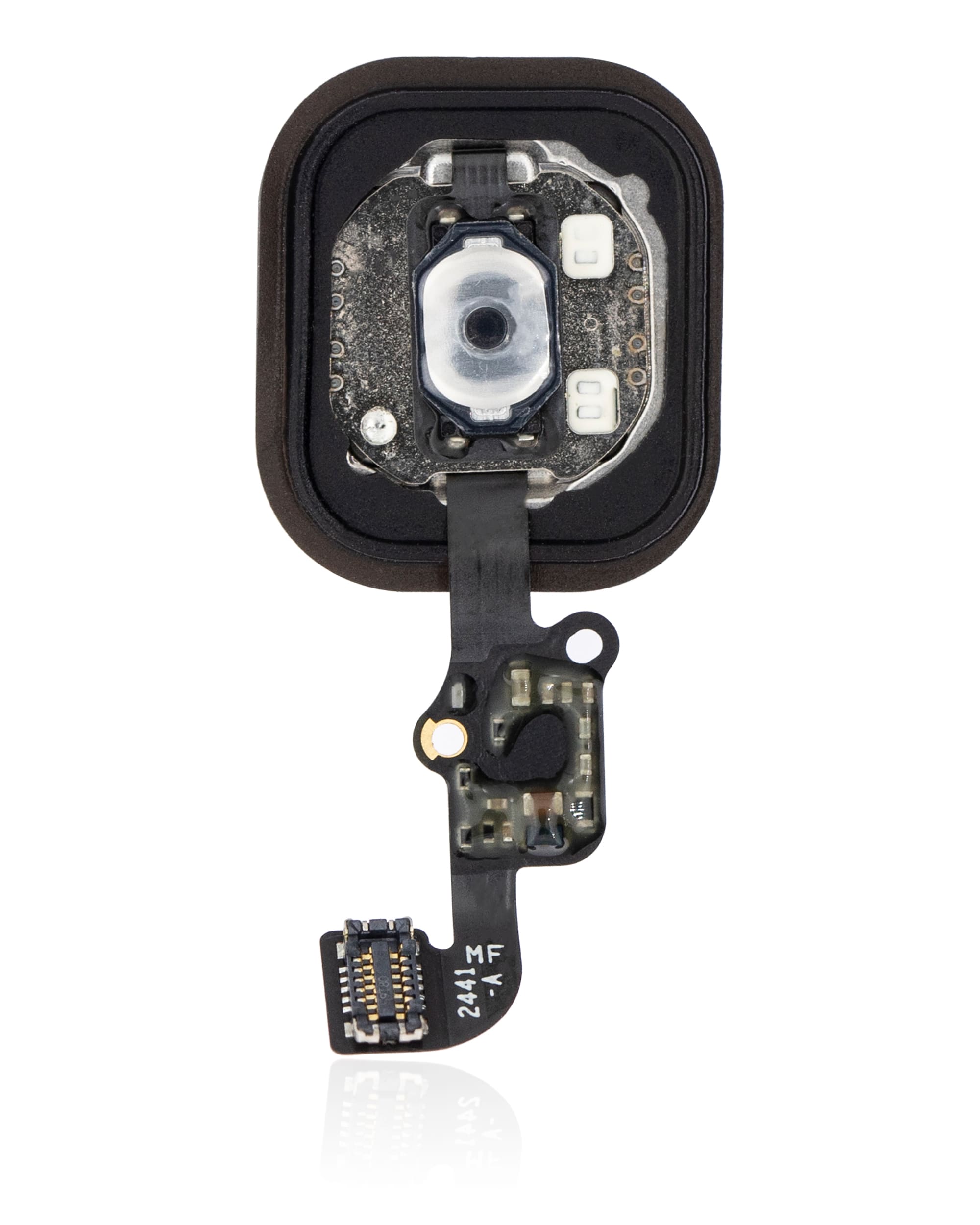 Home Button With Flex Compatible For iPhone 6 / 6 Plus (Space Gray)