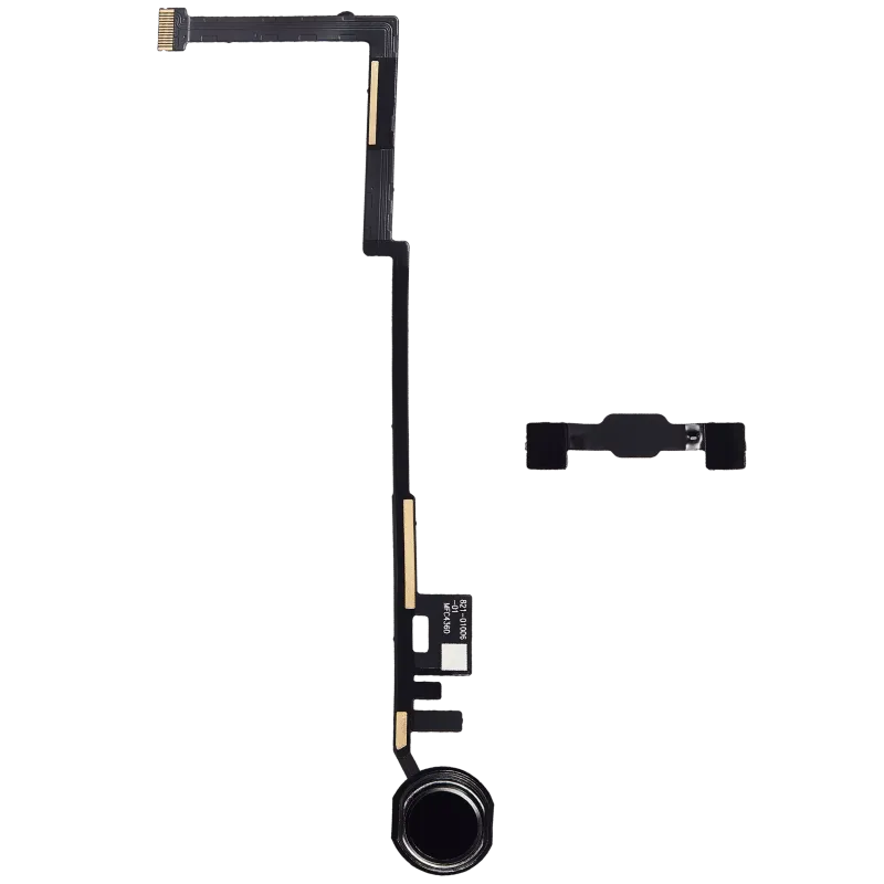 Home Button Flex Cable Compatible For iPad 5 (2017) / iPad 6 (2018) (Aftermarket Plus) (Black)