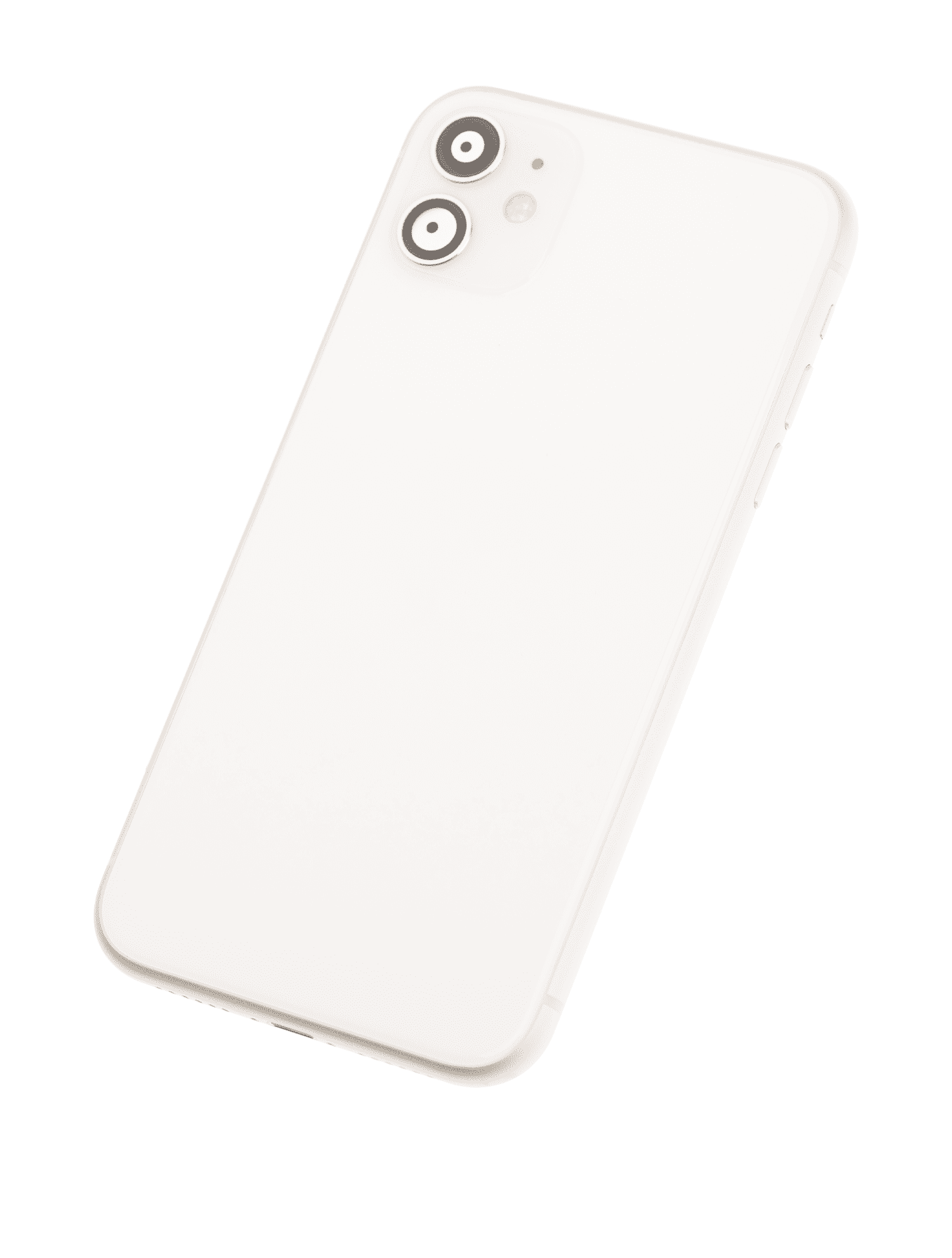 Back Housing W/ Small Components Pre-Installed Compatible For iPhone 11 (Used OEM Pull: Grade B) (White)
