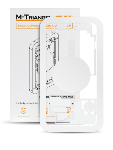Laser Machine Protection Mold Compatible For iPhone 12 Pro Max (M-Triangel)