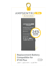 Extended Capacity Replacement Battery Compatible For iPhone 6S Plus (AmpSentrix Pro Extended)
