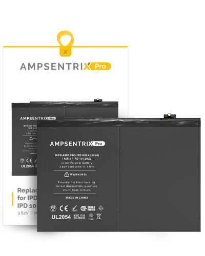 Replacement Battery Compatible For iPad Air 4 (2020) / iPad Air 5 / iPad 10 (2022) (AmpSentrix Pro)
