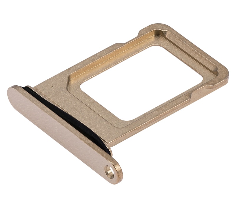 Dual Sim Card Tray Compatible For iPhone 14 Pro / 14 Pro Max (Gold)