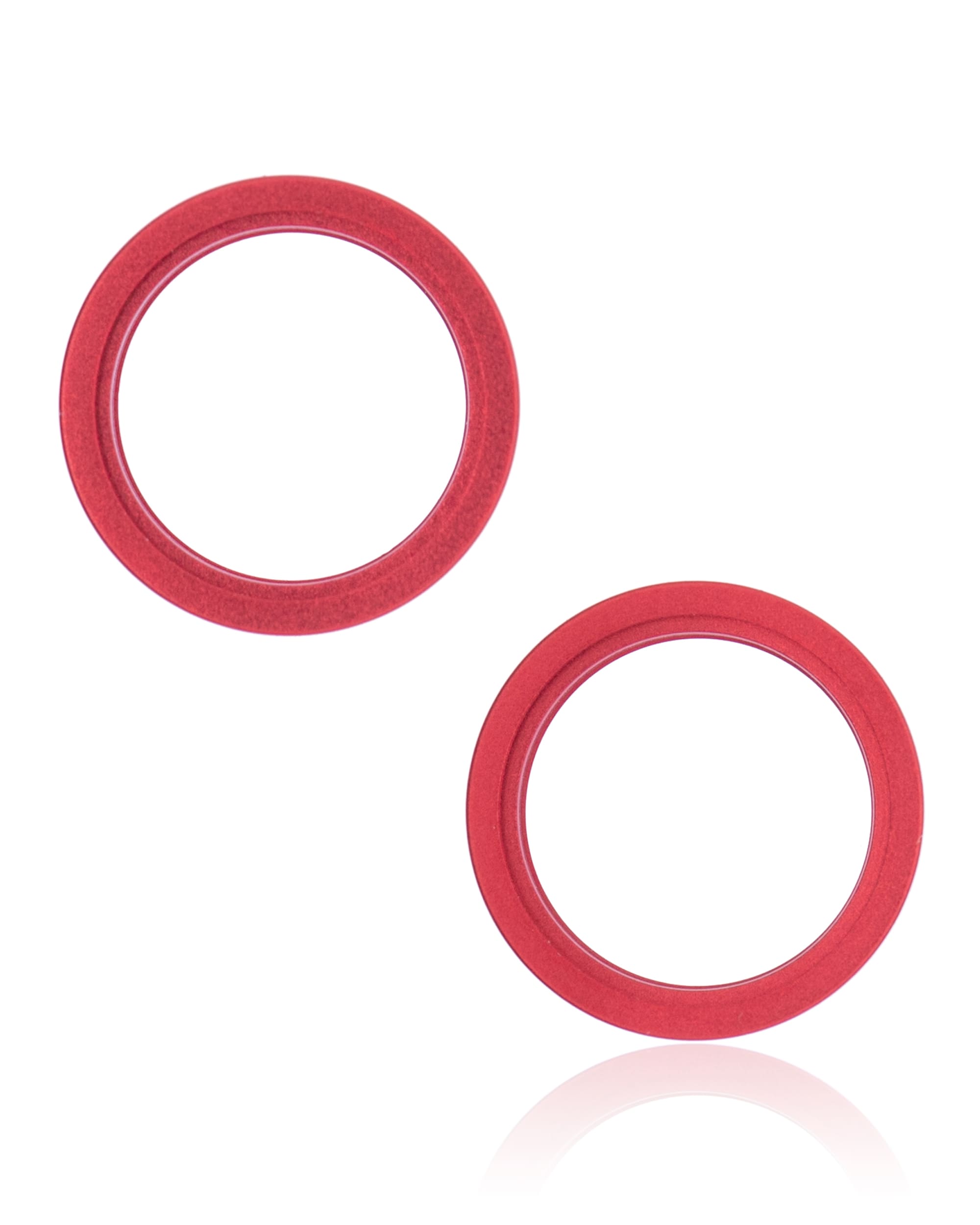 Back Camera Bezel Ring Only Compatible For iPhone 13 / 13 Mini (Red) (2 Piece Set)