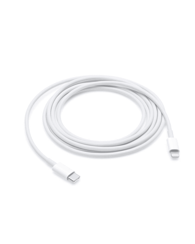 USB-C To Lightning Cable (3ft.) For iPhone / iPad / iPod (Used OEM Pull) (Bulk Pack) (10 Pack)