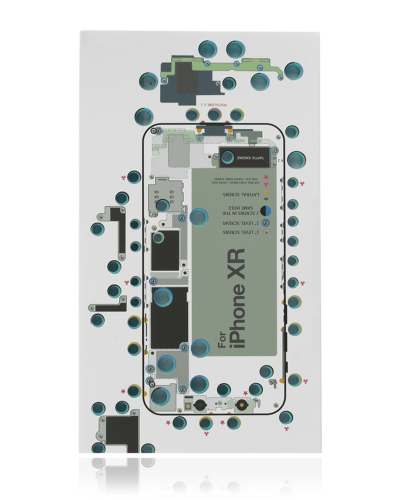 iScrews Position Mat Compatible For iPhone XR (dottorpod)
