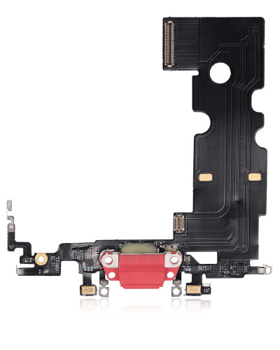 Charging Port Flex Cable Compatible For iPhone SE (2020) (Aftermarket Plus) (Red)