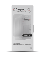 Casper Pro Tempered Glass Compatible For iPhone 14 Pro (10 Pack) (Matte)