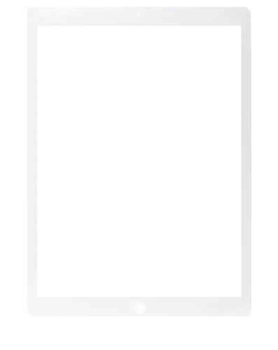 Front Glass Only Compatible For iPad Pro 12.9" 2nd Gen (2017) (White) (Glass Separation Required)