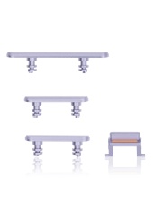 Hard Buttons (Power / Volume / Switch) Compatible For iPhone 11 (Purple)