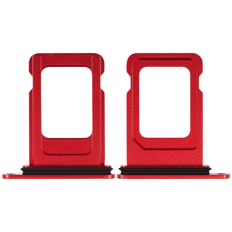Single Sim Card Tray Compatible For iPhone 14 / 14 Plus (Red)