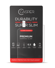 Casper Pro Tempered Glass Compatible For iPad Mini 1 / iPad Mini 2 / iPad Mini 3 (Retail Pack) (Clear)