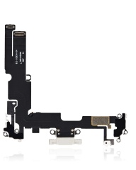 Charging Port Flex Cable Compatible For iPhone 14 Plus (Premium) (Starlight)