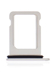 Single Sim Card Tray Compatible For iPhone 12 Mini / 13 Mini (White)