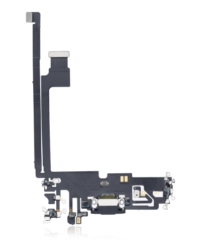 Charging Port Flex Cable Compatible For iPhone 12 Pro Max (Premium) (Pacific Blue)