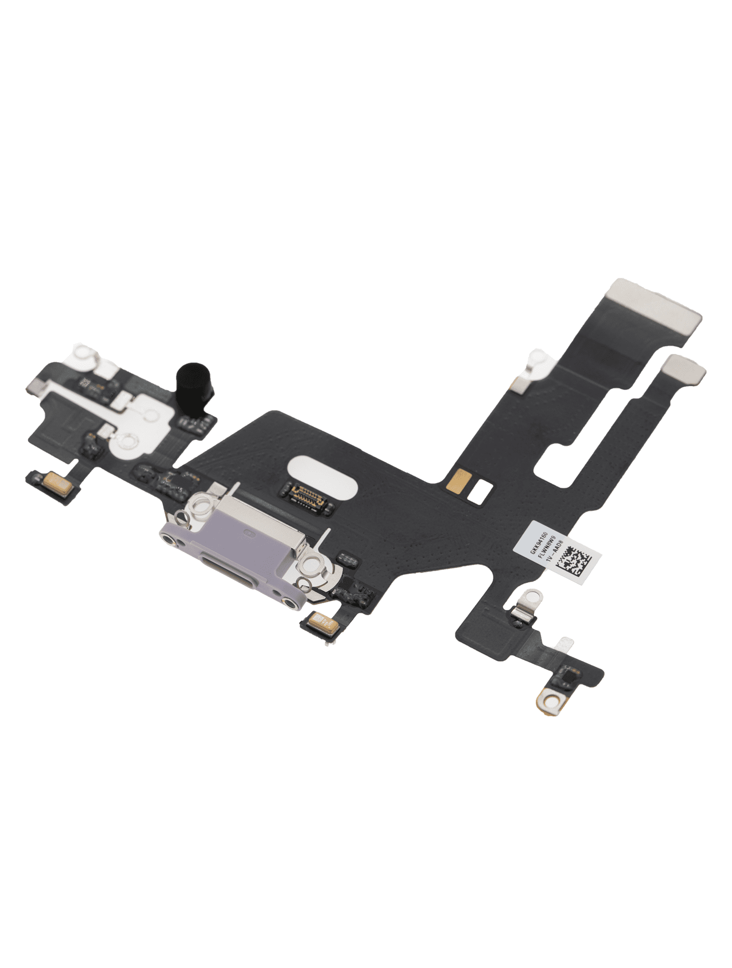 Charging Port Flex Cable Compatible For iPhone 11 (Premium) (Purple)