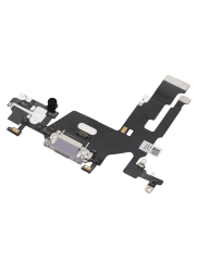 Charging Port Flex Cable Compatible For iPhone 11 (Premium) (Purple)