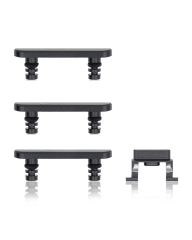 Hard Buttons (Power / Volume / Switch) Compatible For iPhone 8 (Space Gray)