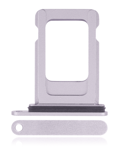 Single Sim Card Tray Compatible For iPhone 14 / 14 Plus (Purple)