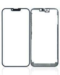 2 in 1 With Frame Included (Front Glass + OCA Pre-Installed) Compatible For iPhone 13 Pro Max (OCA Master)
