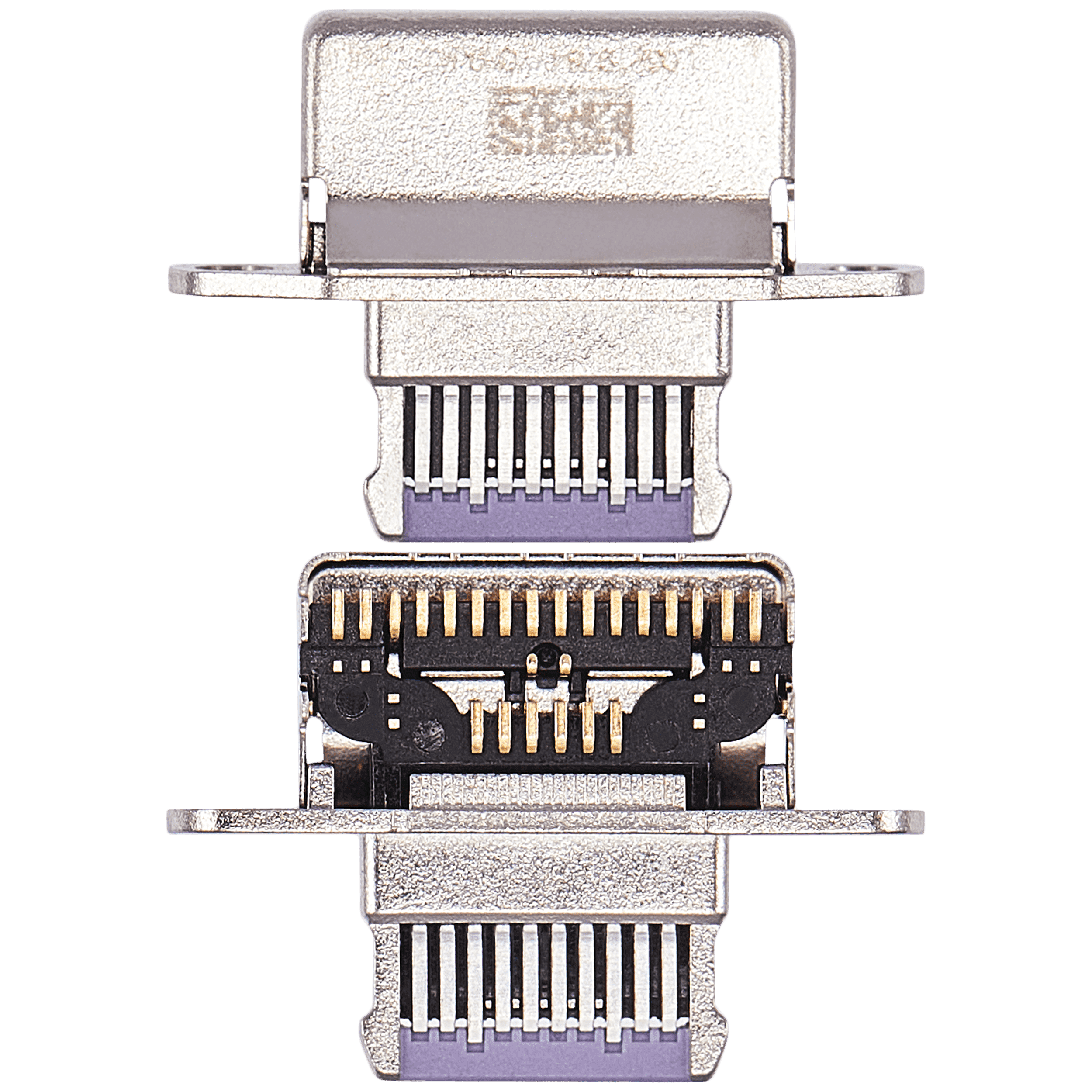 Charging Port Only Compatible For iPad Mini 6 (Soldering Required) (Purple) (10 Pack)