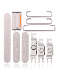 Hard Buttons (Power / Volume / Switch) Compatible For iPhone 14 / 14 Plus (Starlight)