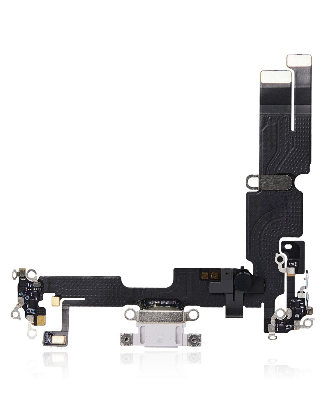 Charging Port Flex Cable Compatible For iPhone 14 Plus (Premium) (Purple)