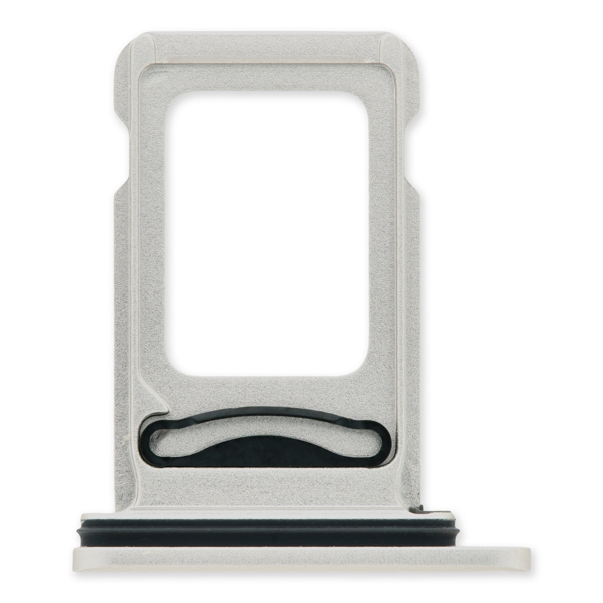 Dual Sim Card Tray Compatible For iPhone 11 (White)