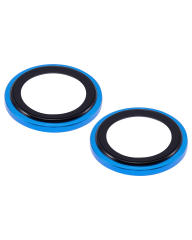 Casper Camera Lens Protector Compatible For iPhone 13 / 13 Mini (Blue) (Clear)