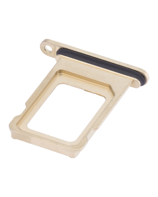 Dual Sim Card Tray Compatible For iPhone 13 Pro / 13 Pro Max (Gold)