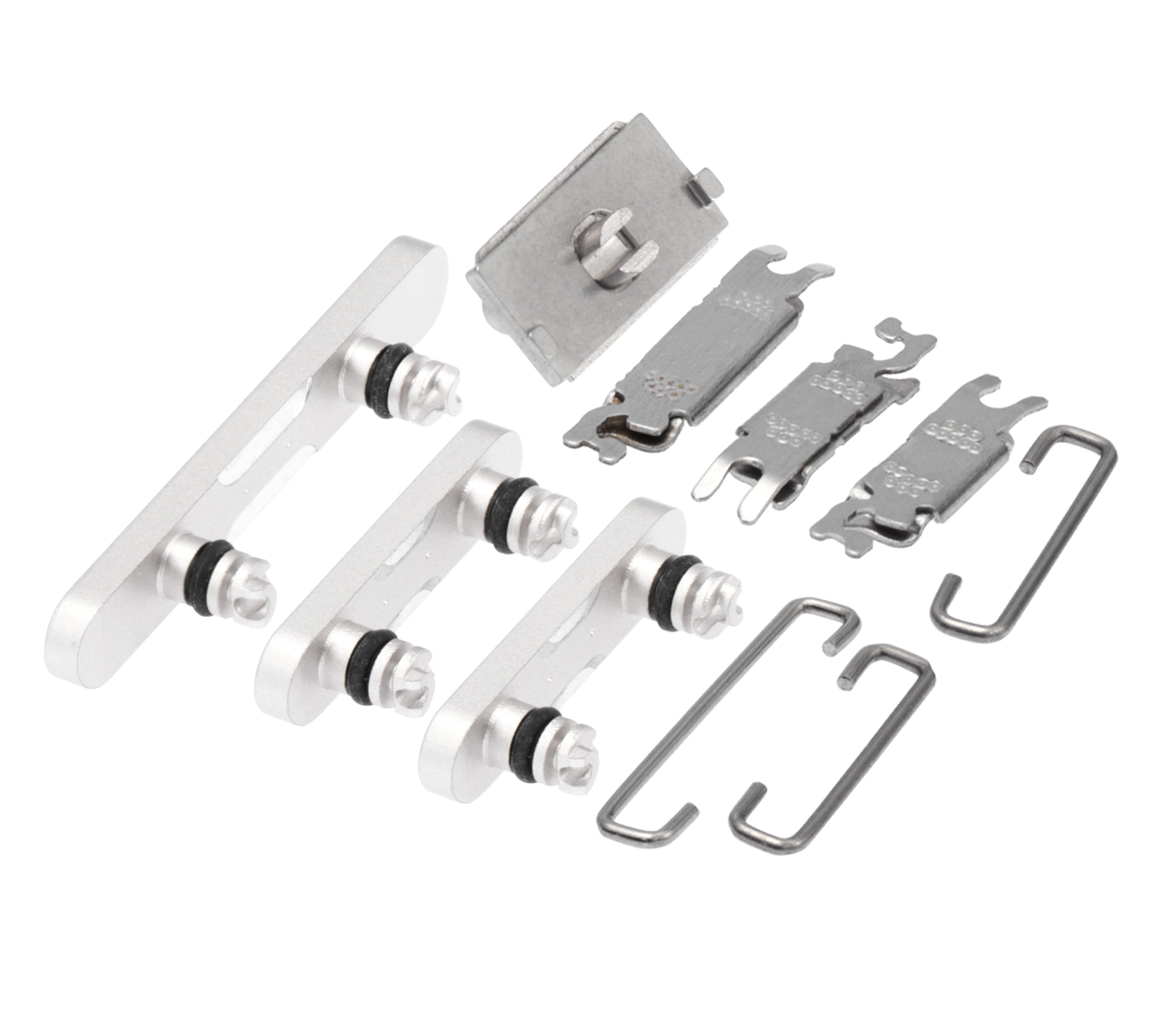 Hard Buttons (Power / Volume / Switch) Compatible For iPhone 13 / 13 Mini (Starlight)