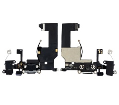 Charging Port Flex Cable Compatible For iPhone 5 (Space Gray)