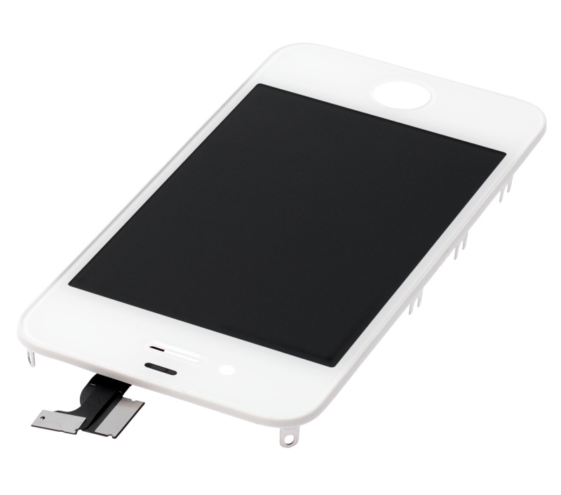 LCD Assembly Compatible For iPhone 4 (CDMA) (Aftermarket Plus) (White)
