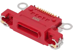 Charging Port Only Compatible For iPhone 14 / 14 Plus (Red) (10 Pack)