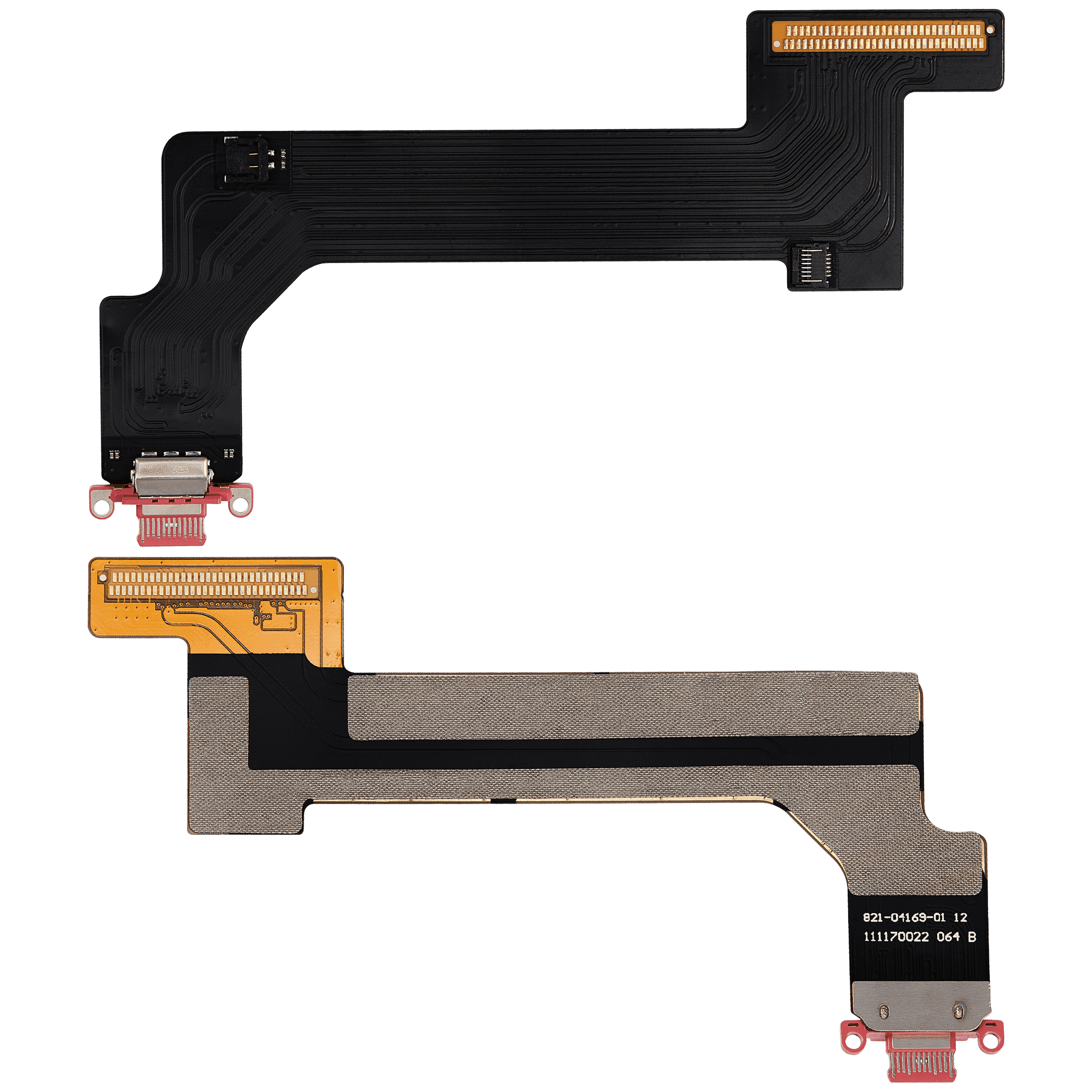 Charging Port Flex Cable Compatible For iPad 10 (2022) (4G Version) (Aftermarket Plus) (Pink)