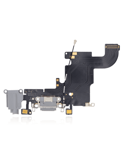 Charging Port Flex Cable Compatible For iPhone 6S (Premium) (Space Gray)