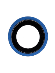 Back Camera Lens With Bracket & Bezel Compatible For iPhone 12 / 12 Mini (Blue) (Real Sapphire / Premium)