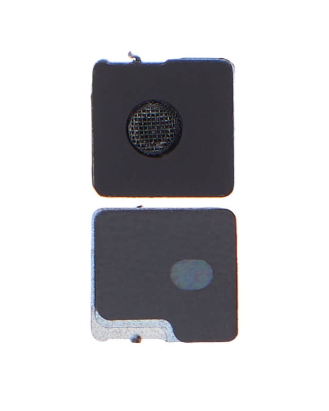 Flash Light / Power Flex Bracket With Microphone Mesh Compatible For iPhone 13 / 13 Mini (Black) (10 Pack)