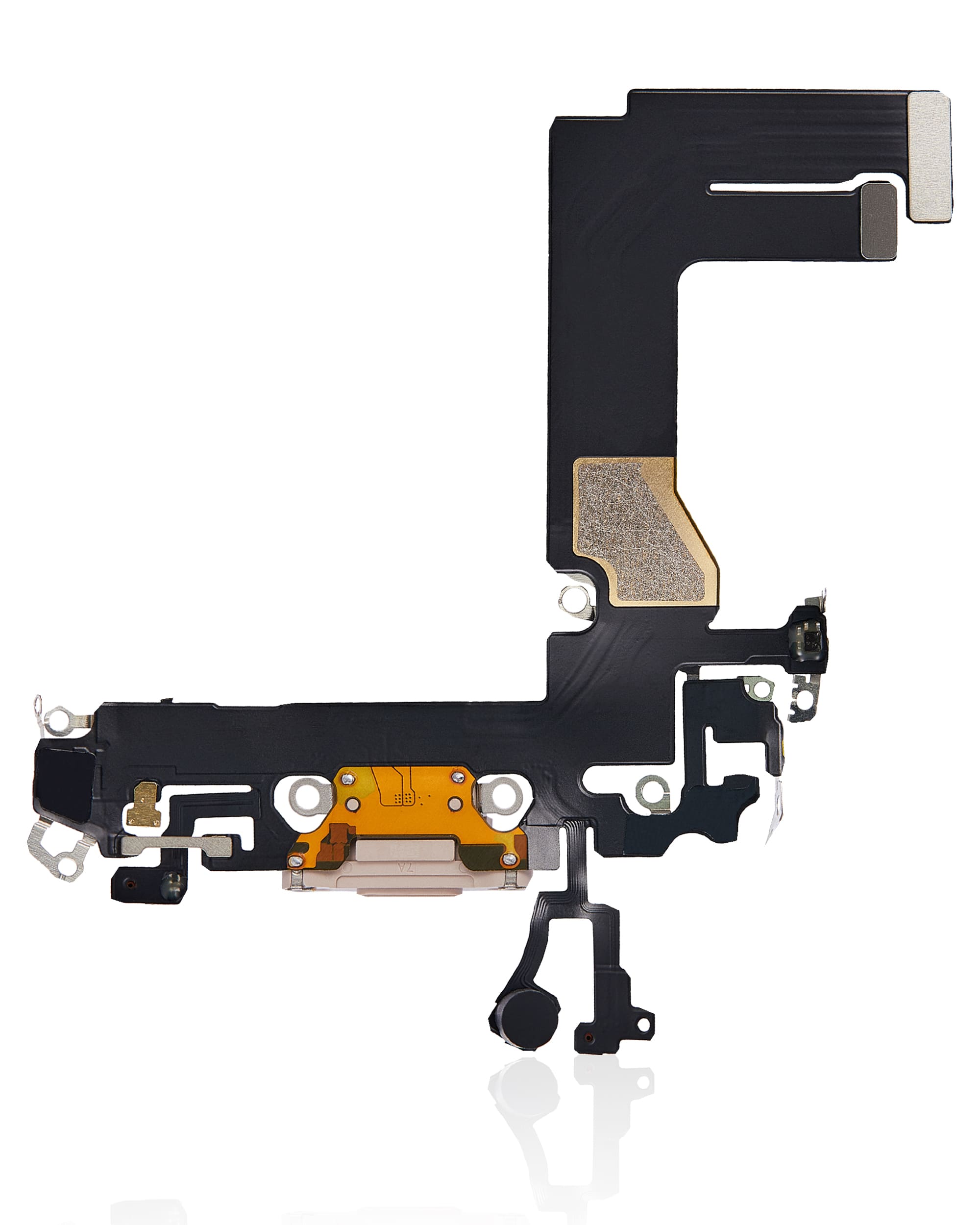 Charging Port Flex Cable Compatible For iPhone 13 Mini (Aftermarket Plus) (Pink)