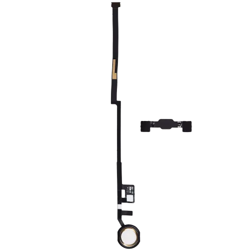 Home Button Flex Cable Compatible For iPad 7 (2019) / iPad 8 (2020) / iPad 9 (2021) (Aftermarket Plus) (Gold)