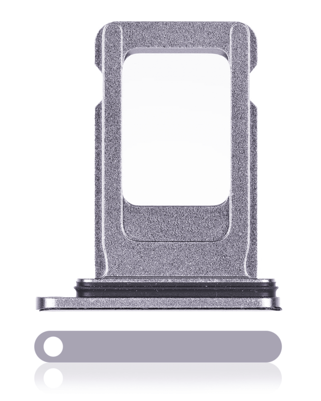 Single Sim Card Tray Compatible For iPhone 11 (Purple)