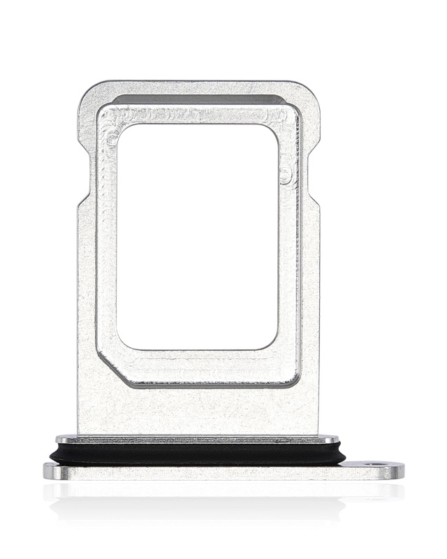 Single Sim Card Tray Compatible For iPhone 14 Pro / 14 Pro Max (Silver)