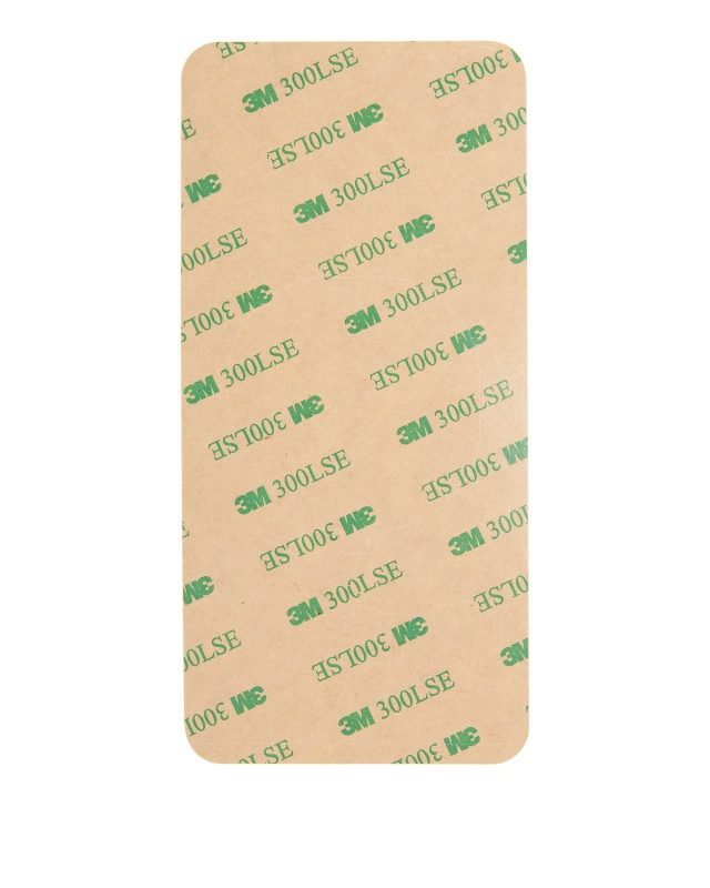 Back Glass With 3M Adhesive Compatible For iPhone 11 Pro Max (No Logo / Large Camera Hole) (Space Gray)