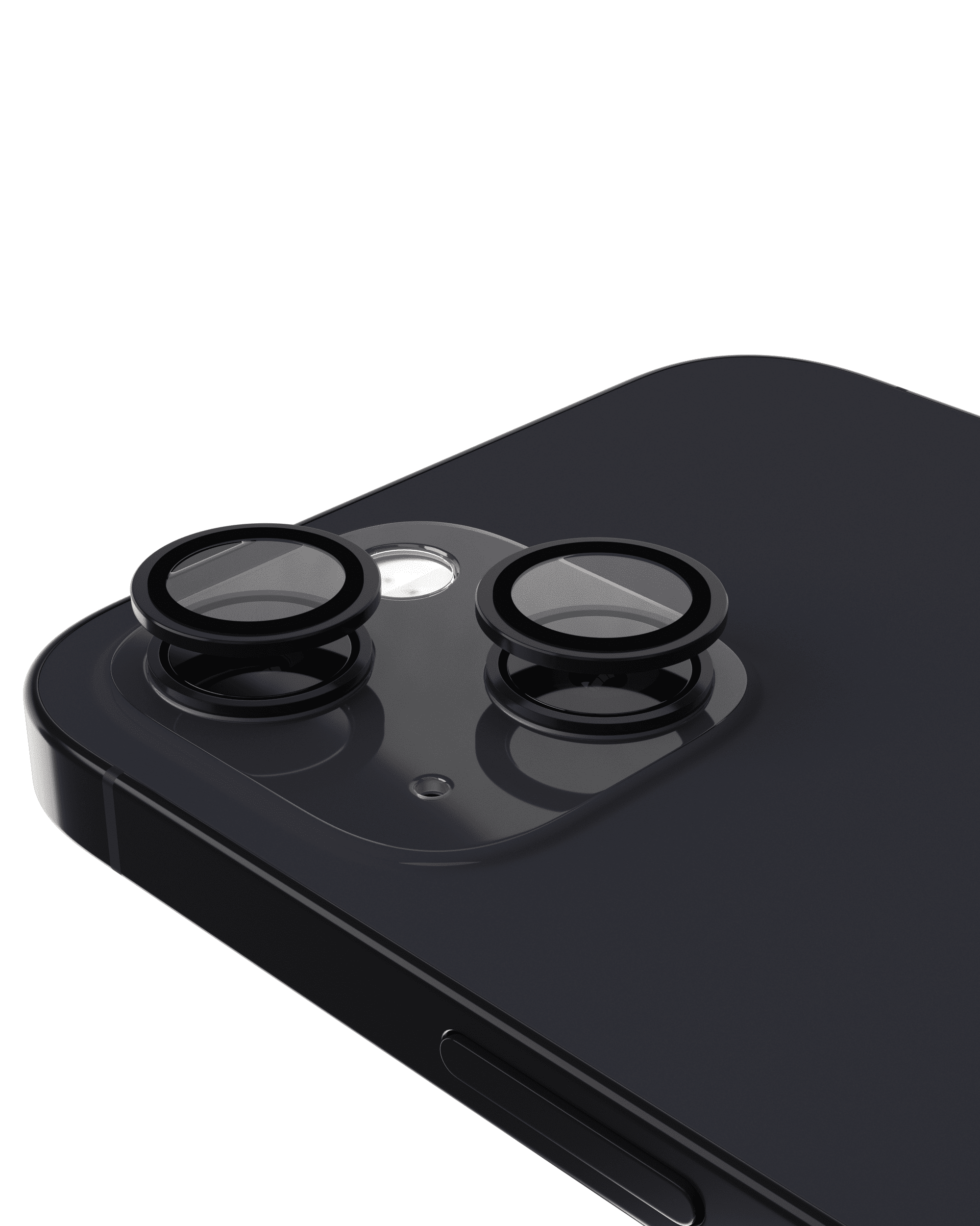 Casper Camera Lens Protector Compatible For iPhone 14 / 14 Plus (Black) (Clear)