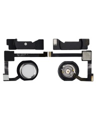Home Button With Flex Compatible For iPad Mini 4 (Silver)